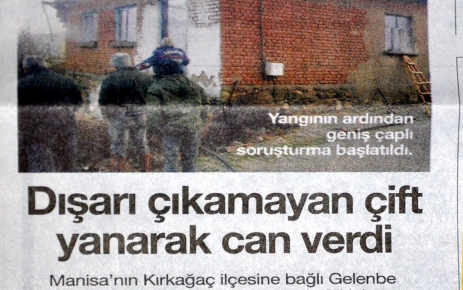 2 KİŞİ YANARAK ÖLDÜ(HABERTÜRK)