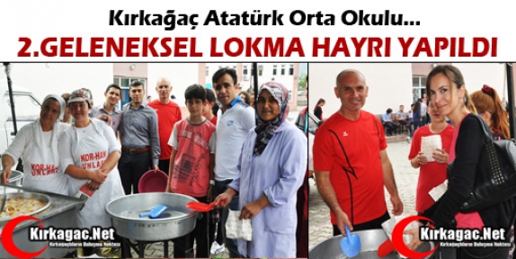 2.GELENEKSEL LOKMA HAYRI YAPILDI