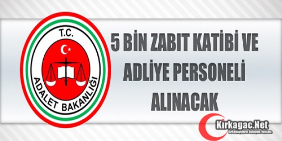 5 BİN ZABIT KATİBİ ALINACAK