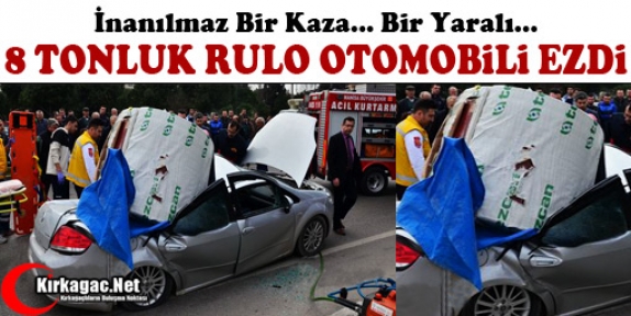 8 TONLUK RULO OTOMOBİLİ EZDİ