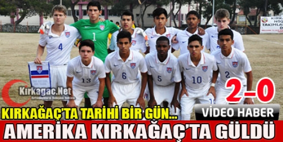 ABD ROMANYA'YI KIRKAĞAÇ'TA DEVİRDİ 2-0(VİDEO)