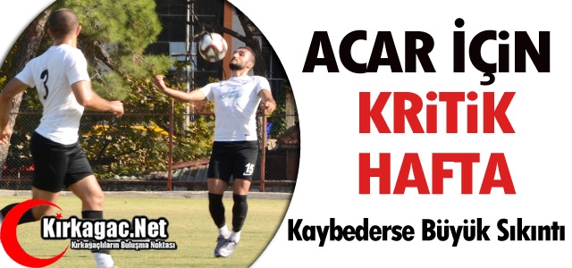 ACARİDMAN İÇİN KRİTİK HAFTA