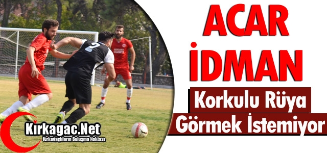 ACARİDMAN KORKULU RÜYA GÖRMEK İSTEMİYOR