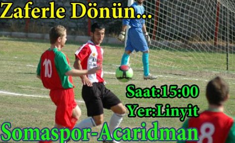 Acaridman Soma'da 3 Puan Arıyor