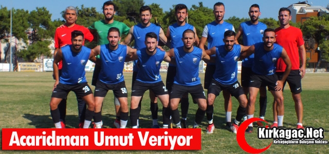 ACARİDMAN UMUT VERİYOR