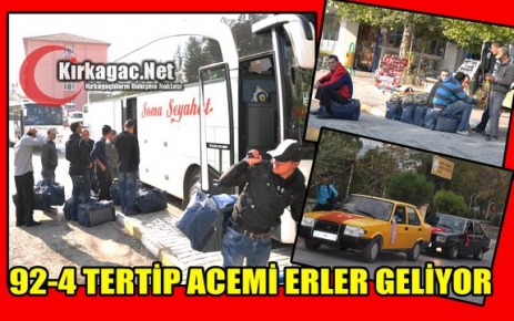 ACEMİ ERLER KIRKAĞAÇ'TA