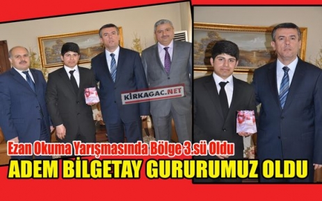 ADEM BİLGETAY YÜZÜMÜZÜ GÜLDÜRDÜ