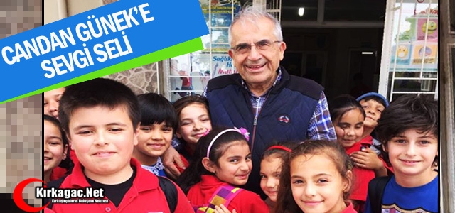 ADİL CANDAN GÜNEK’E KIRKAĞAÇ’TA SEVGİ SELİ