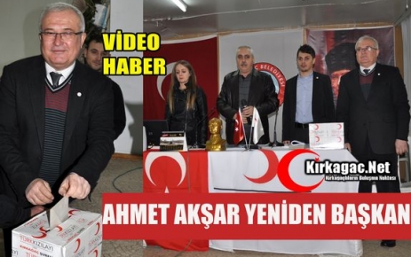 AHMET AKŞAR YENİDEN BAŞKAN