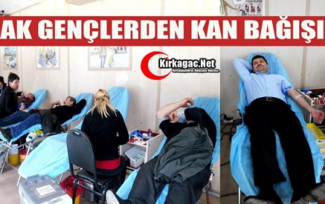 AK GENÇLER’DEN 62 ÜNİTE KAN