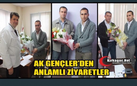 AK GENÇLER'DEN ANLAMLI ZİYARETLER