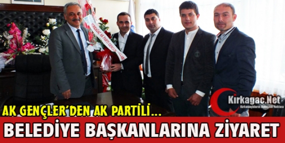 AK GENÇLER'DEN BAŞKANLARA ZİYARET 