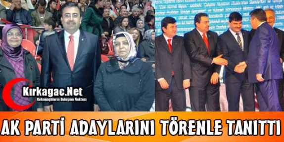 AK PARTİ BELEDİYE BAŞKAN ADAYLARI MANİSA'DA TANITILDI