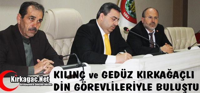 AK PARTİ KIRKAĞAÇLI DİN GÖREVLİLERİYLE BULUŞTU