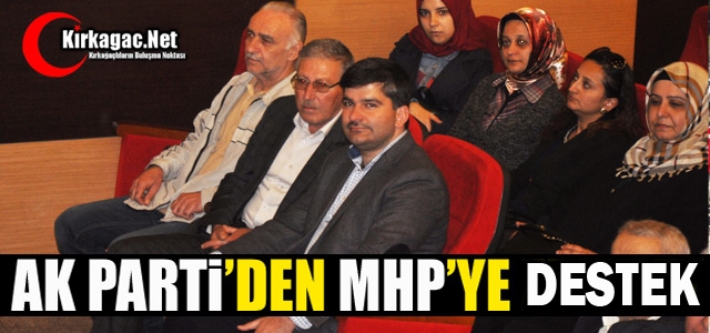 AK PARTİ’DEN MHP’YE “EVET” DESTEĞİ