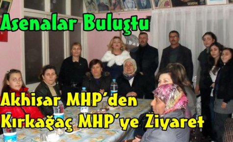 Akhisar MHP'den, Kırkağaç MHP'ye Ziyaret