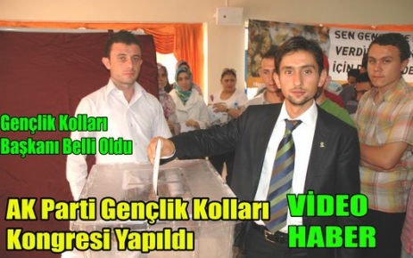 AK Partili Gençler Başkanını Seçti(VİDEO)