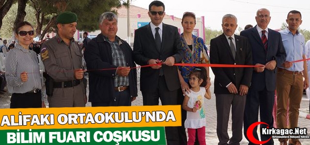 ALİFAKI ORTAOKULU'NDA “BİLİM FUARI” COŞKUSU