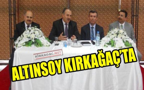 ALTINSOY KIRKAĞAÇ'TA