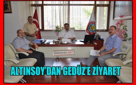 ALTINSOY'DAN GEDÜZ'E ZİYARET