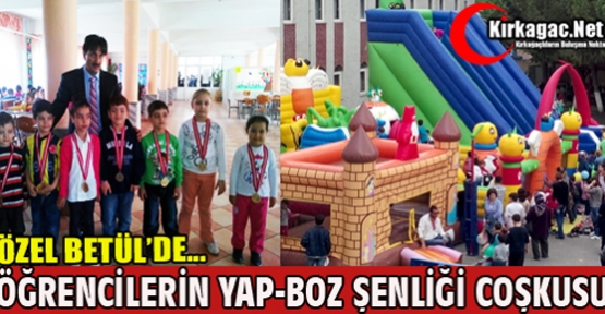 ANA SINIFI ÖĞRENCİLERİNİN YAP-BOZ ŞENLİĞİ COŞKUSU 