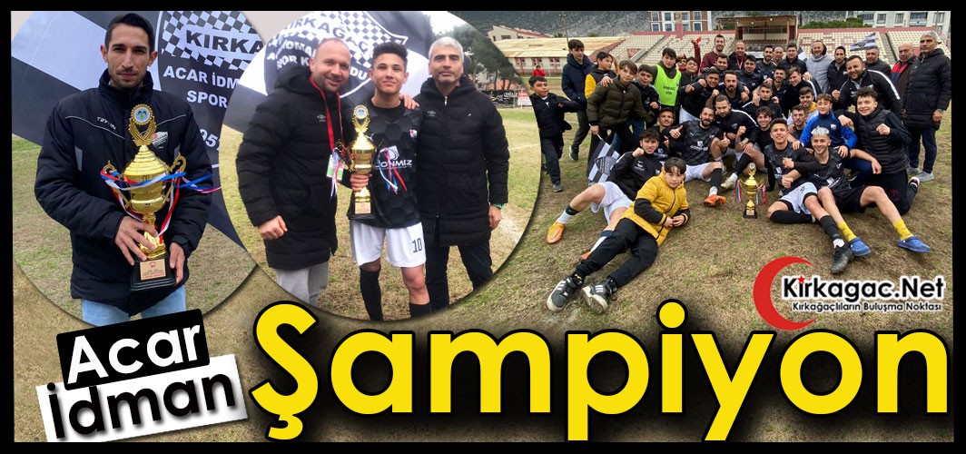 ACAR İDMAN YURDU ŞAMPİYON 6-1