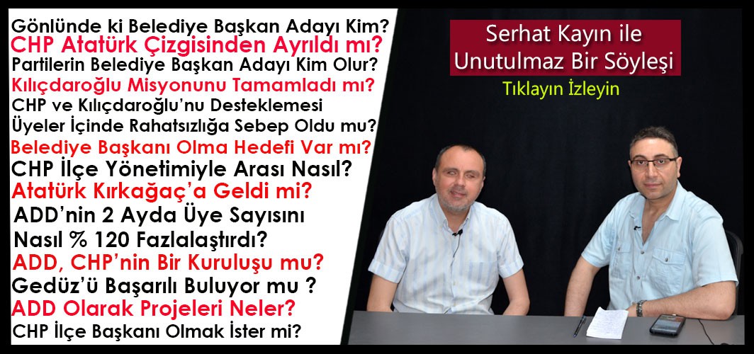 SERHAT KAYIN ile CANLI YAYINDA UNUTULMAZ SÖYLEŞİ