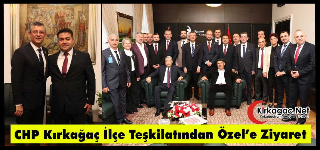 DÖNMEZ'DEN ÖZEL’E HAYIRLI OLSUN ZİYARETİ