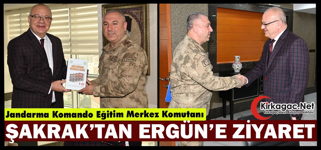 ŞAKRAK’TAN ERGÜN’E ZİYARET
