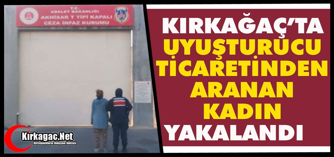 UYUŞTURUCU TİCARETİNDEN ARANAN KADIN YAKALANDI