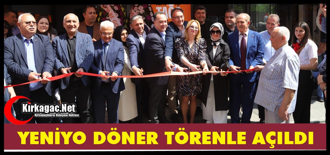 YENİYO DÖNER AKHİSAR'DA HİZMETE GİRDİ