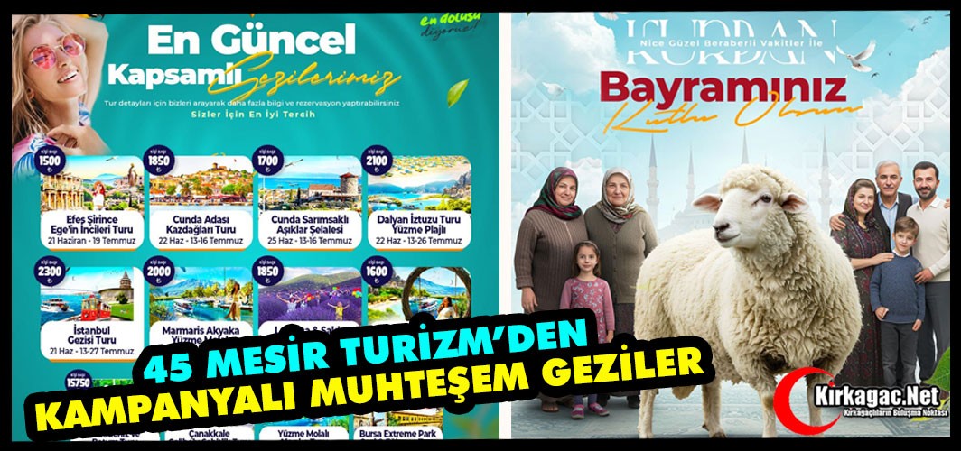45MESİR TURİZM’DEN KAMPANYALI MUHTEŞEM GEZİLER