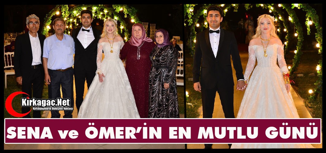 SENA ve ÖMER’İN EN MUTLU GÜNÜ