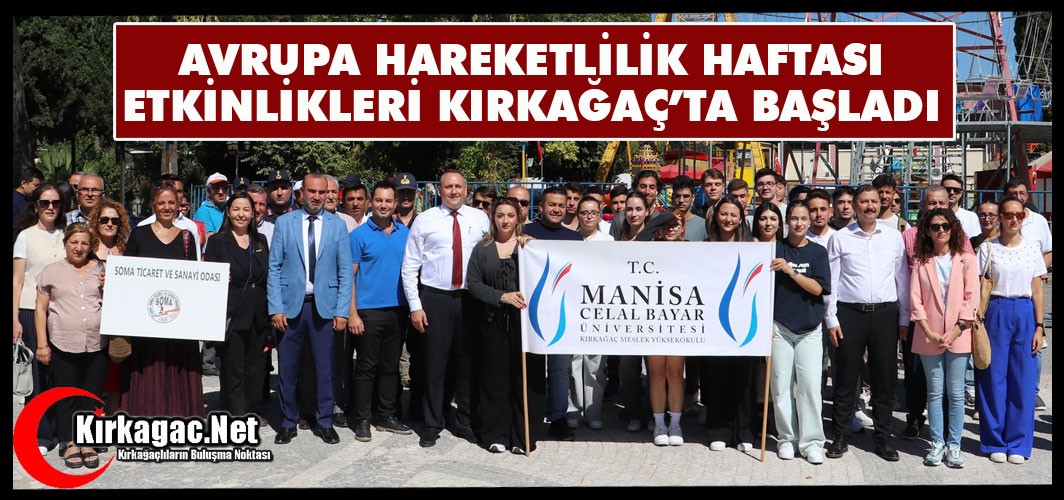 AVRUPA HAREKETLİLİK HAFTASI ETKİNLİKLERİ BAŞLADI