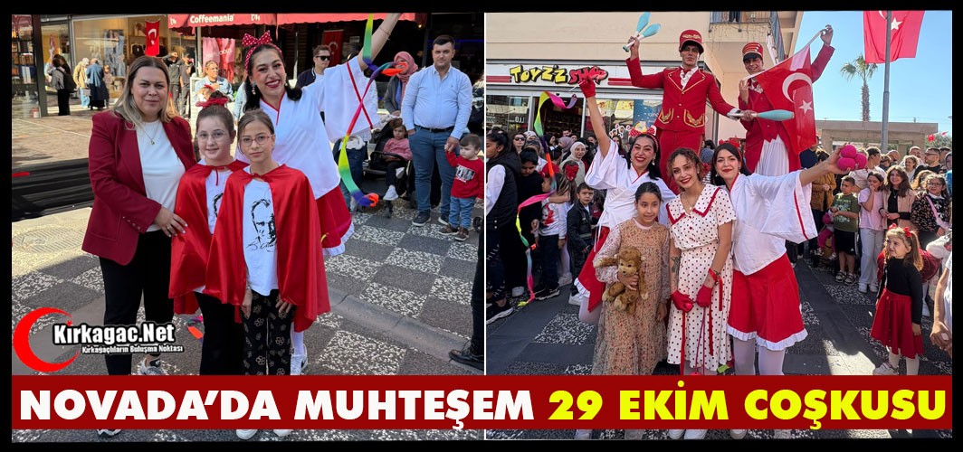 NOVADA AVM’de CUMHURİYET COŞKUSU YAŞANDI