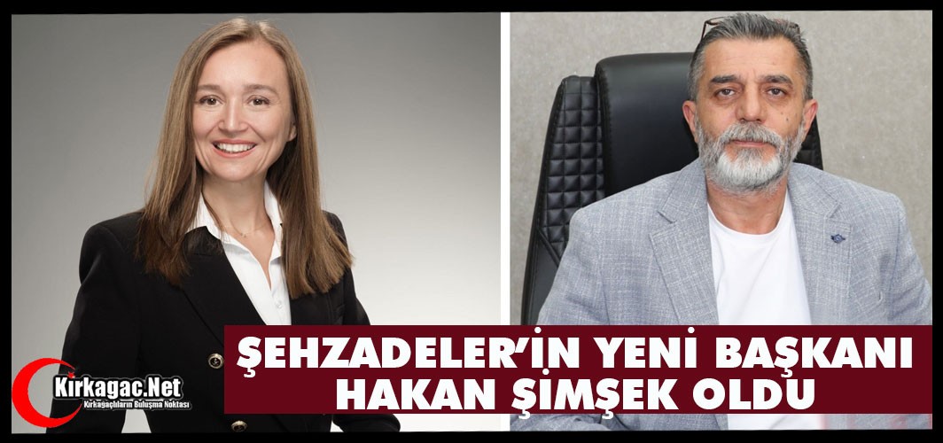 ŞEHZADELER BELEDİYESİ'NİN YENİ BAŞKANI HAKAN ŞİMŞEK