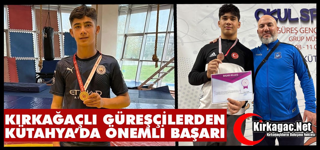 KIRKAĞAÇLI GÜREŞÇİLERDEN ÖNEMLİ BAŞARI