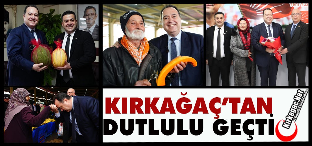 KIRKAĞAÇ’TAN DUTLULU GEÇTİ