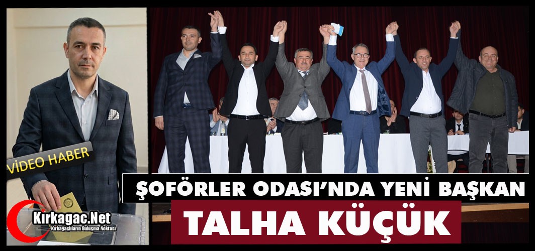 ŞOFÖRLER ODASINDA YENİ BAŞKAN TALHA KÜÇÜK(VİDEO)