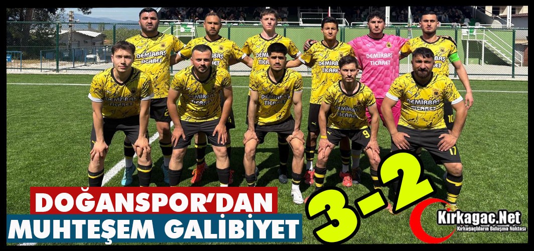 DOĞANSPOR’DAN MUHTEŞEM GALİBİYET 3-2