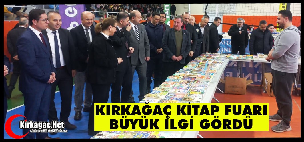 KIRKAĞAÇ KİTAP FUARI BÜYÜK İLGİ GÖRDÜ