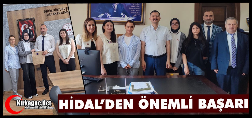 HİDAL’DEN ÖNEMLİ BAŞARI