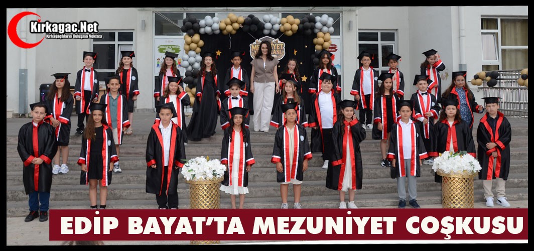 EDİP BAYAT'TAN MUHTEŞEM MEZUNİYET