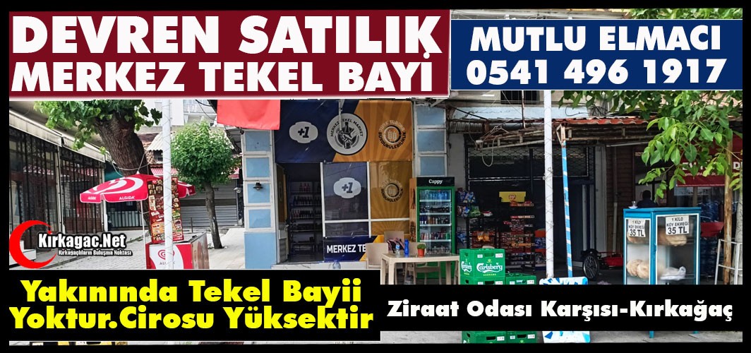 DEVREN SATILIK TEKEL BAYİİ 