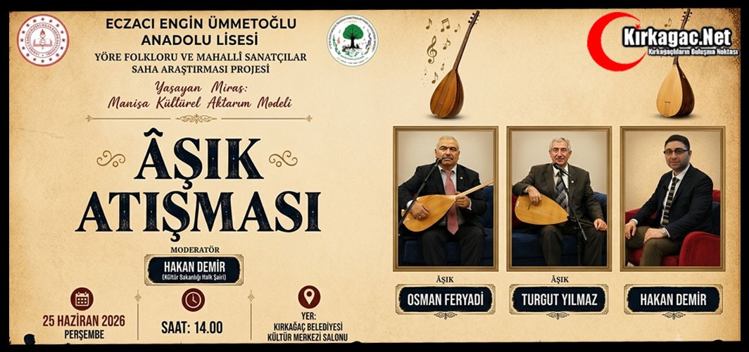 HAYDİ KIRKAĞAÇLILAR "AŞIK ATIŞMASINA"