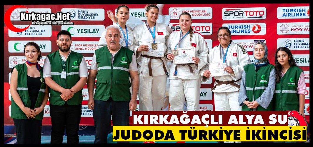 KIRKAĞAÇLI ALYA SU TÜRKİYE İKİNCİSİ
