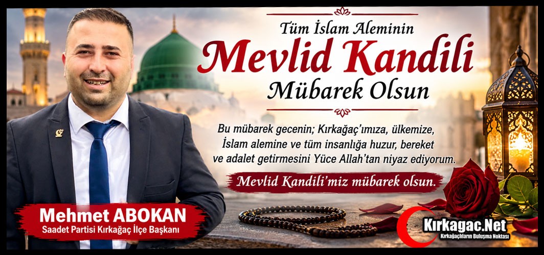ABOKAN "MEVLİD KANDİLİMİZ MÜBAREK OLSUN"