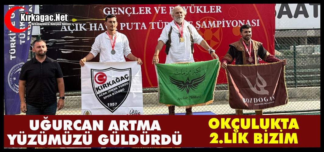 UĞURCAN ARTMA OKÇULUK'TA YÜZÜMÜZÜ GÜLDÜRDÜ
