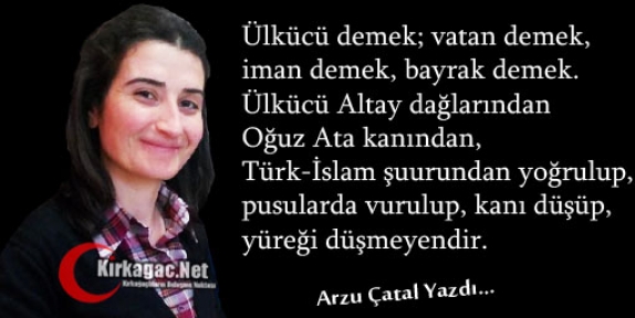 ARZU ÇATAL “SEVECEKSEN ÜLKÜCÜ SEV“