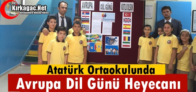 ATATÜRK ORTAOKULUNDA AVRUPA DİL GÜNÜ HEYECANI